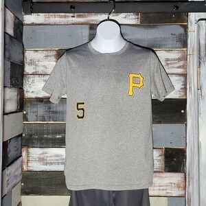 Pittsburgh Pirates Gray Majestic Harrison T Shirt